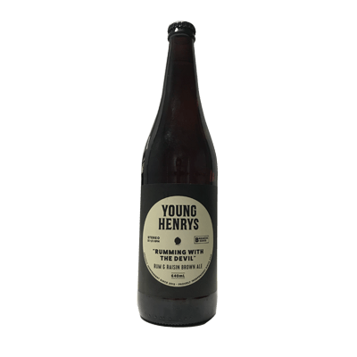 Young Henrys Rumming with the Devil Brown Ale Single Young Henrys