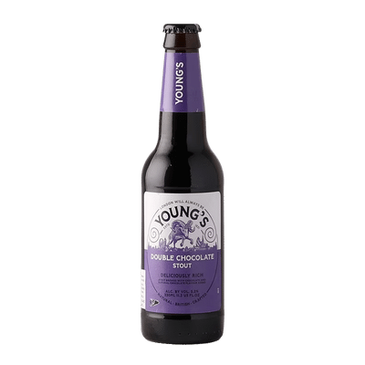 Youngs Double Chocolate Stout 330ml Bottle Craft Beer Wells & Young's