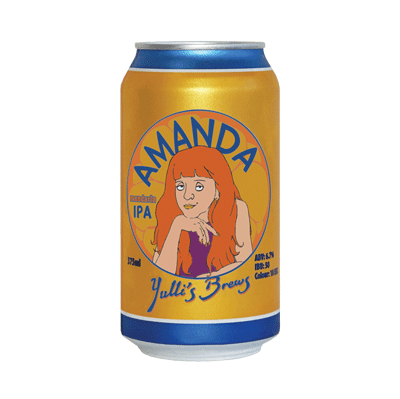 Yulli's Amanda Mandarin IPA Craft Beer Yulli's Brews