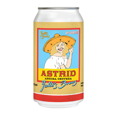 Yulli's Brews Astrid Arriba Cerveza Yulli's Brews