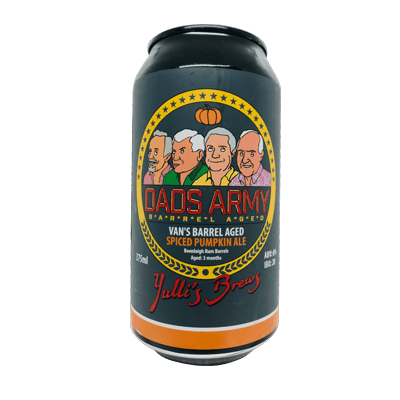 Yulli's Brews Dad's Army: Van's Spiced Pumpkin Ale Craft Beer Yulli's Brews