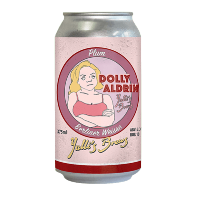 Yulli's Dolly Aldrin Plum Berliner Weisse Yulli's Brews
