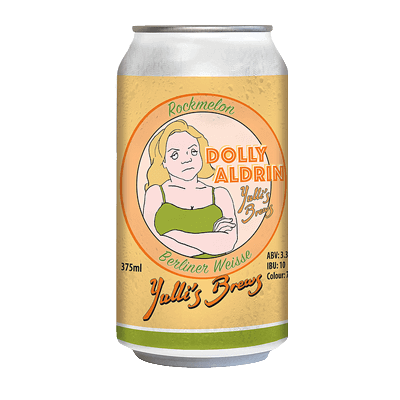 Yulli's Dolly Aldrin Rockmelon Berliner Weisse Craft Beer Yulli's Brews