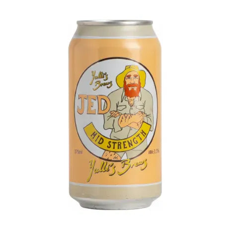 Yulli's Jed Midstrength Lager 375ml Can Craft Beer Yulli's Brews