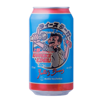 Yulli's Karaoke Kingu Japanese Rice Lager Craft Beer Yulli's Brews