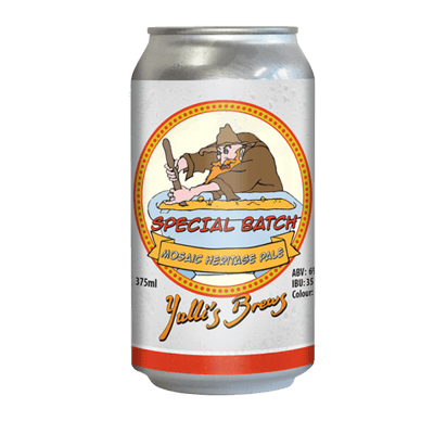 Yulli's Mosaic Heritage Pale Ale 375ml Can Craft Beer Yulli's Brews