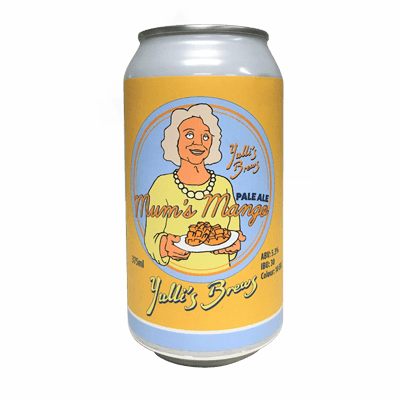 Yulli's Mum's Mango Pale Ale Craft Beer Yulli's Brews