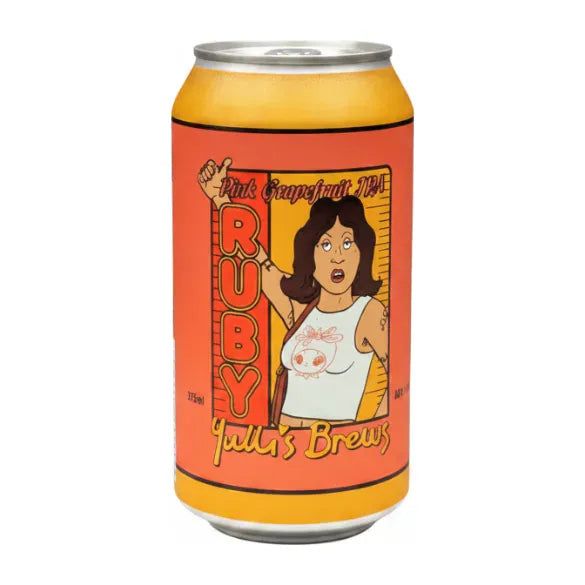 yulli's Ruby Pink Grapefruit IPA 375 ml Can Craft Beer Yullis
