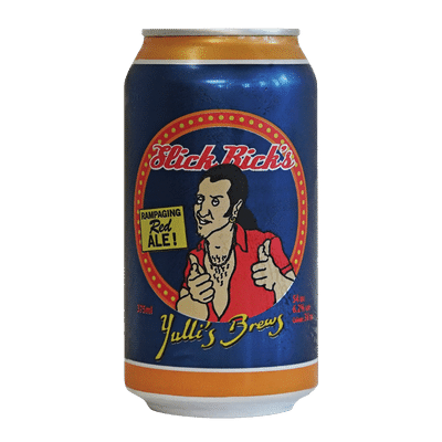 Yulli's Slick Rick's Rampaging Red Ale Craft Beer Yulli's Brews