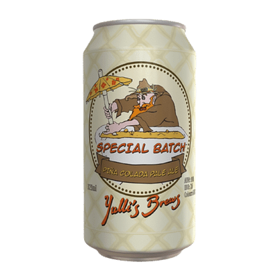 Yulli's Special Batch Pina Colada Pale Ale 375ml Can Craft Beer Yulli's Brews