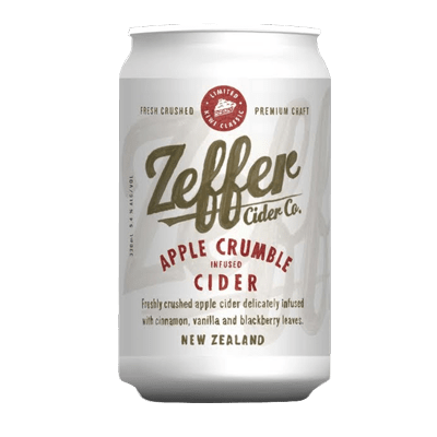 Zeffer Apple Crumble Cider 330ml Can Craft Beer Zeffer Cider Company
